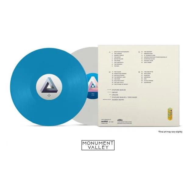 Oficiální soundtrack Monument Valley na LP (Volume 1 + Volume 2)