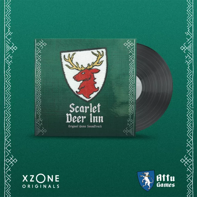 Oficiální soundtrack Scarlet Deer Inn LP - Xzone Originals