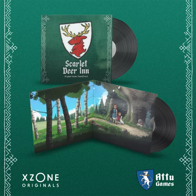 Oficiální soundtrack Scarlet Deer Inn LP - Xzone Originals