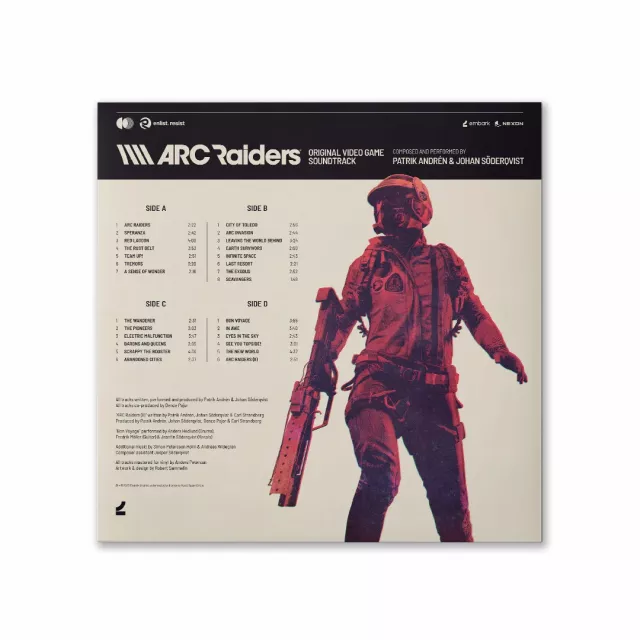Oficiální soundtrack Arc Riders na 2x LP - Vinylová deska