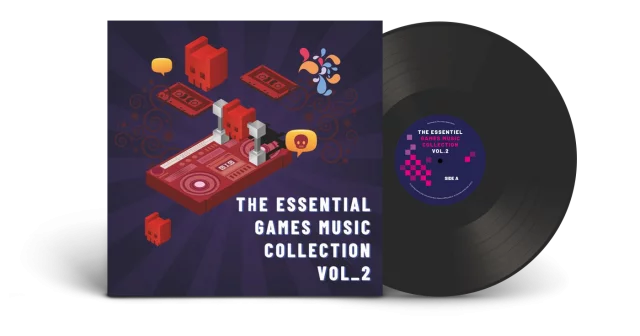 Oficiální soundtrack The Essential Games Music Collection Volume 2 na LP