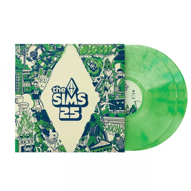 Oficiální soundtrack The Sims 25th na 2x LP - Vinylová deska