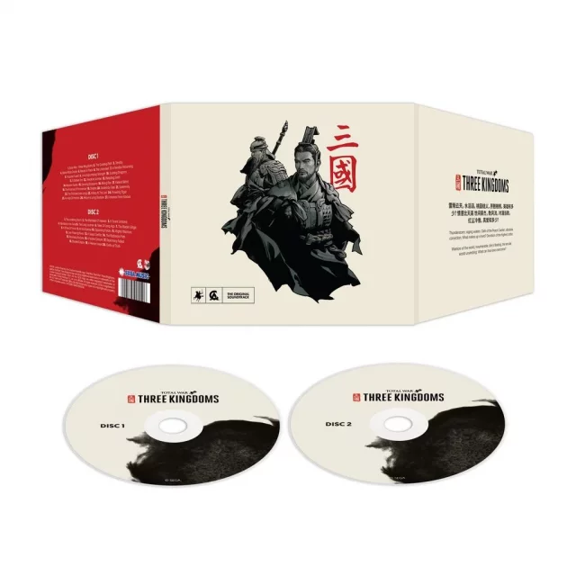 Oficiální soundtrack Total War: Three Kingdoms na CD