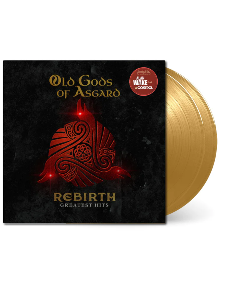 Black Screen records Album Old Gods of Asgard - Rebirth (songs from Alan Wake I and II, Control) na LP