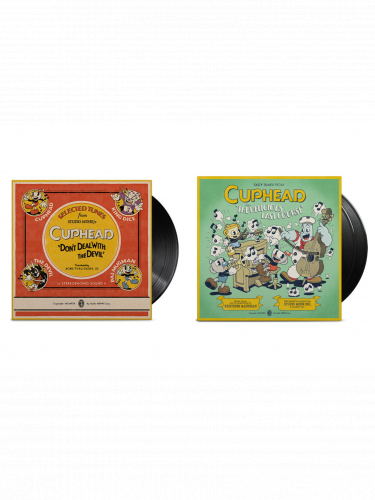 Výhodný set Cuphead - Oficiální soundtrack Cuphead + Cuphead: The Delicious Last Course na LP