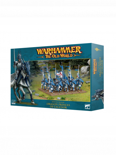 Warhammer The Old World - High Elf Realms - Dragon Princes of Caledor (10 figurek)