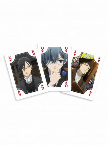 Hrací karty Black Butler - Public School Arc