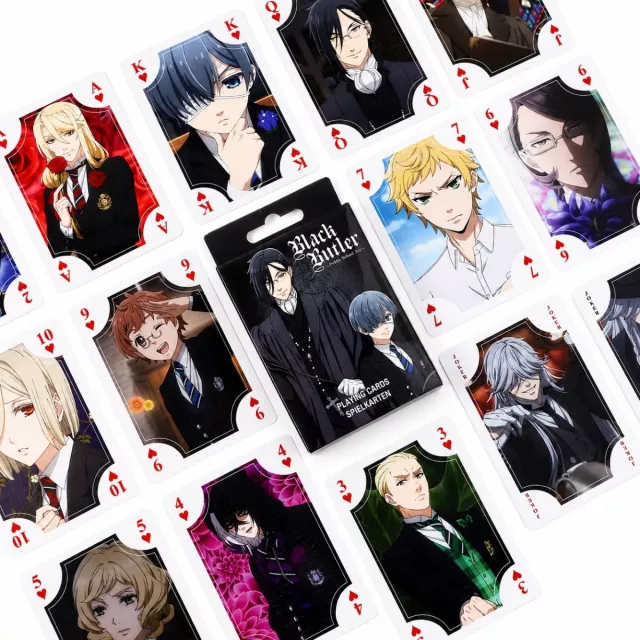 Hrací karty Black Butler - Public School Arc - Manga