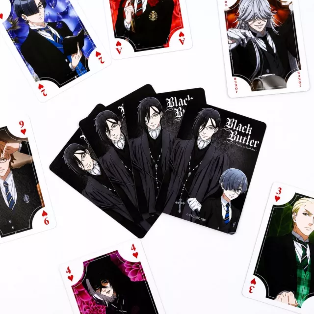 Hrací karty Black Butler - Public School Arc - Anime