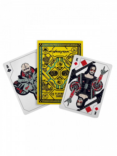 Hrací karty Cyberpunk 2077 - Cyberpunk 2077: Collectors Edition