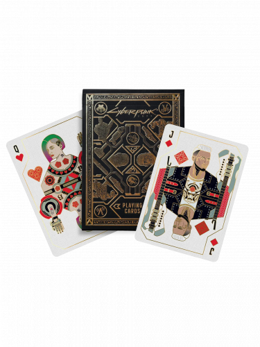 Hrací karty Cyberpunk 2077 - Gold Edition