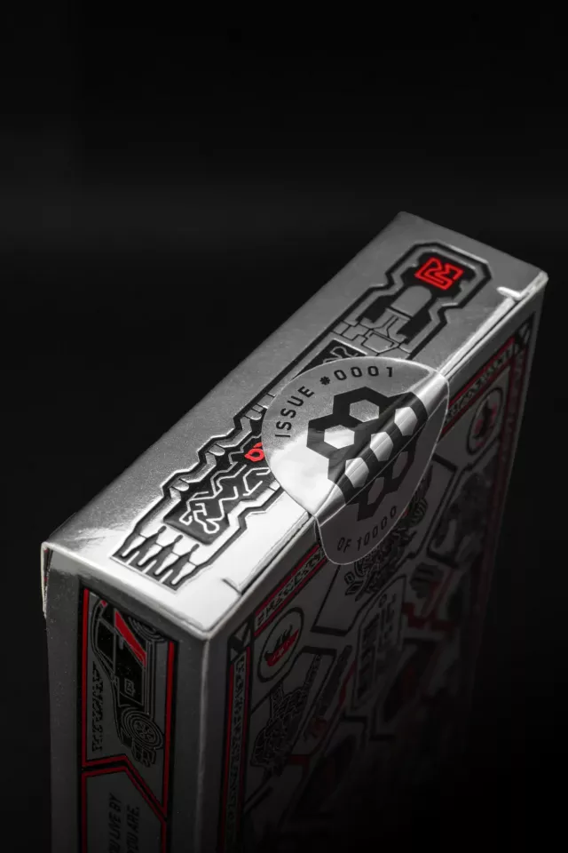 Hrací karty Cyberpunk 2077 - Silverhand Edition