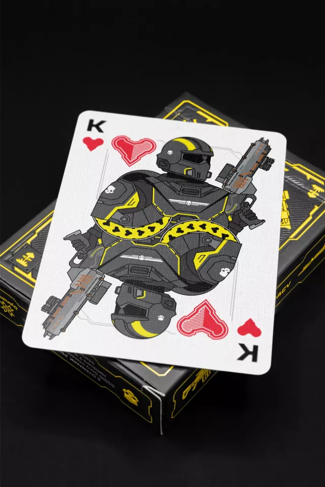 Hrací karty Helldivers 2 - Judgement Black