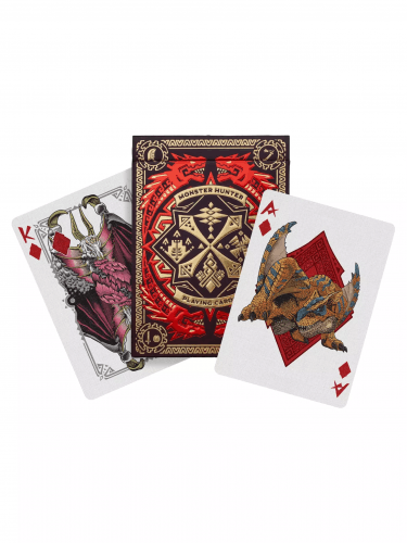 Hrací karty Monster Hunter - Collectors Edition Red