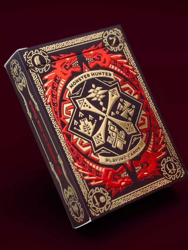 Hrací karty Monster Hunter - Collectors Edition Red