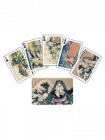 Hrací karty Vocaloid - Katsushika Hokusai x Hatsune Miku
