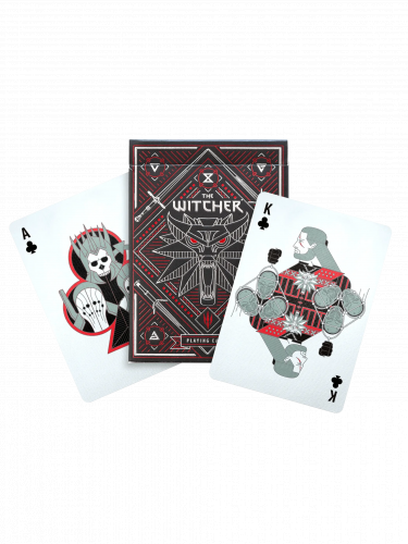 Hrací karty Zaklínač - The Witcher: Red Edition