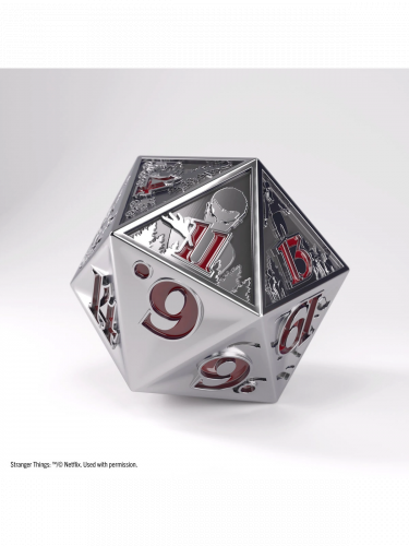 Kostka Stranger Things - Hellfire Club Premium Metal 27mm D20