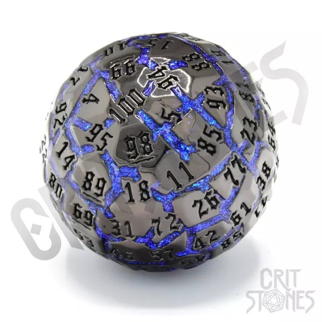 Kostka Voidcaster - Metal D100 - Kostky