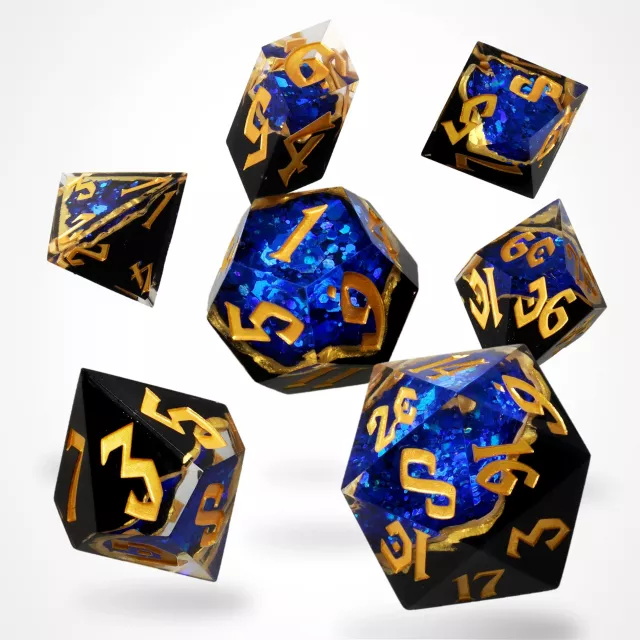 Kostky Azure Artifacts Geode - RPG Dice Set (7 ks)