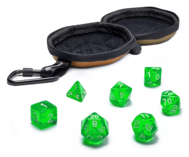 Kostky Enhance - Dice Set Dragon Green