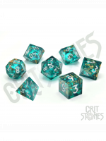 Kostky Forest Fountain Liquid Core - RPG Dice Set  (7 ks)