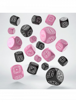 Kostky Fortress Compact - Black & Pink (20 ks)
