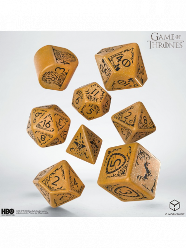 Kostky Game of Thrones - Baratheon (8 ks)
