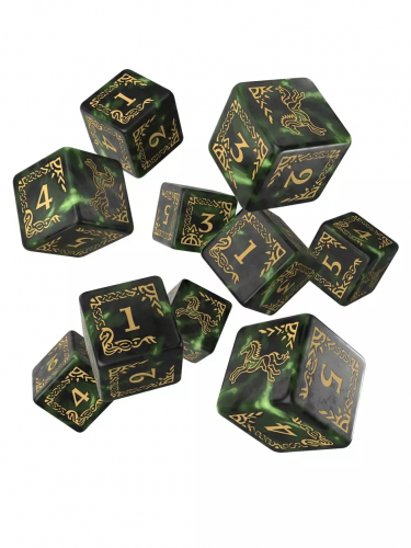 Kostky Lord of the Rings - Rohan (10 ks)