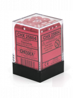 Kostky Opaque - Red (36 ks)