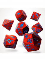 Kostky Ruptured Hell Metal - RPG Dice Set (7 ks)