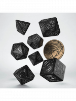Kostky Zaklínač - The Obsidian Star (7 ks)