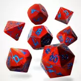 Kostky Ruptured Hell Metal - RPG Dice Set (7 ks)