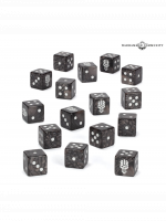 Kostky Warhammer 40,000 - Iron Warriors Dice (16 ks)