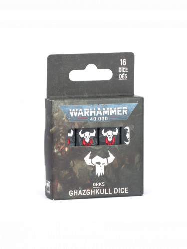 Kostky Warhammer: 40,000 -Orks: Ghazhkull Dice (16 ks)