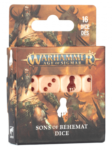 Kostky Warhammer Age of Sigmar - Sons of Behemat Dice (16 ks)