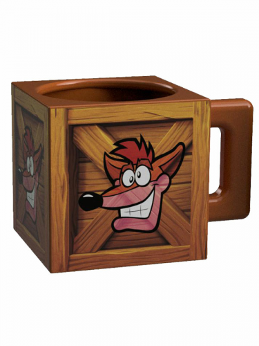 Hrnek Crash Bandicoot - Crash krabice