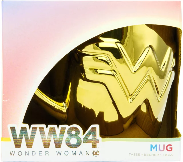 Hrnek DC Comics - Wonder Woman 1984 (zlatý)