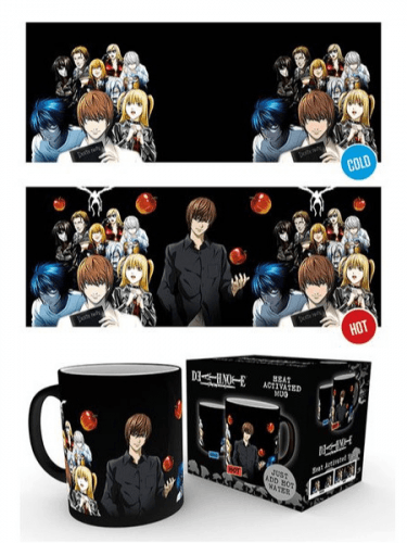 Hrnek Death Note - Group (měnící se)