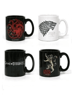 Hrnek Game of Thrones - Espresso Sada - 4 ks