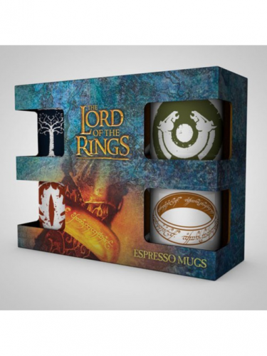 Hrnek Lord of the Rings - Espresso Sada - 4 ks