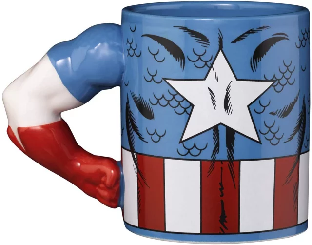 Hrnek Marvel - Captain America (3D)