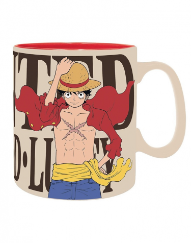 Hrnek One Piece - Luffy Wanted (460 ml)