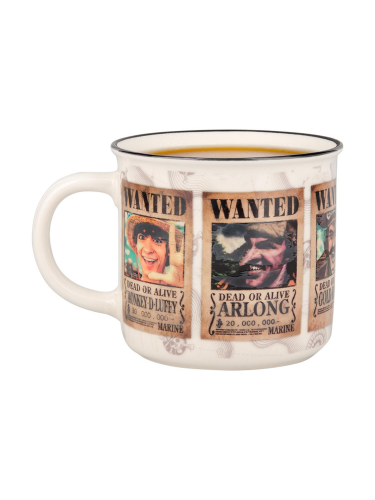 Hrnek One PIece - Wanted (měnící se)