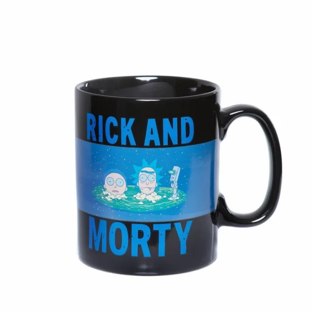 Hrnek Rick and Morty - Portal (měnící se)