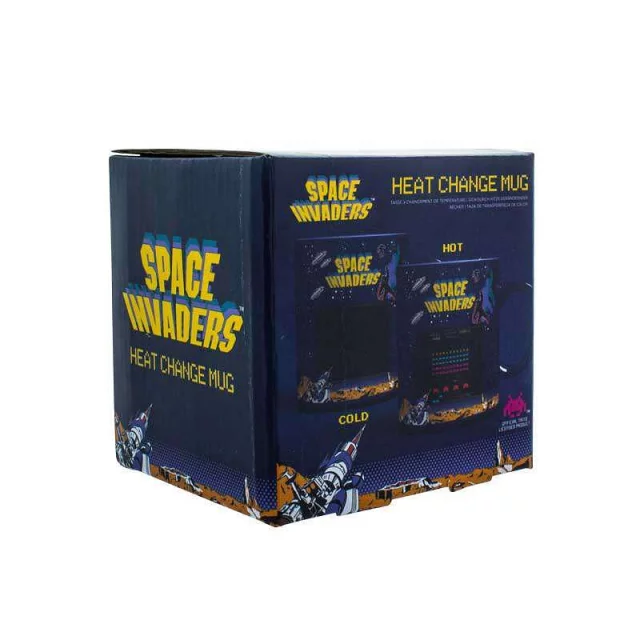 Hrnek Space Invaders - měnící se