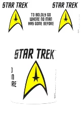 Hrnek Star Trek - To Boldly Go