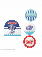 Podtácky Stranger Things - Scoops Ahoy (4 ks)