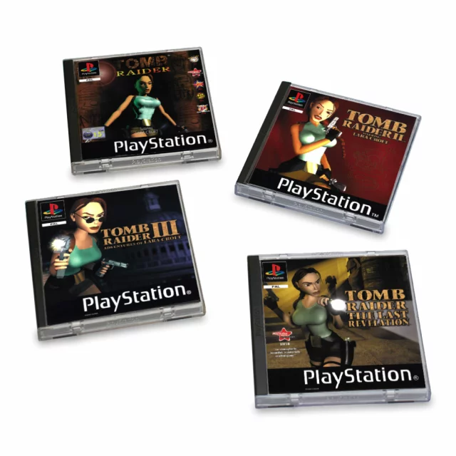 Podtácky Tomb Raider - PS1