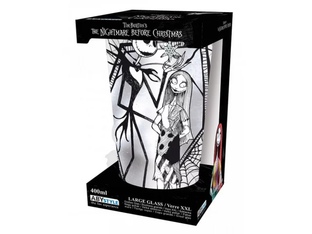 Sklenice The Nightmare Before Christmas - Jack & Sally